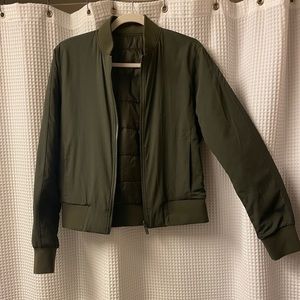 lululemon - bomber jacket - size 6 - reversible